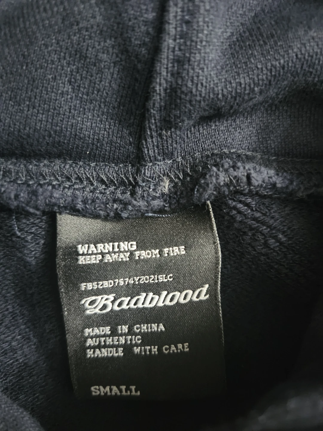Badblood Hoodie Size Small - photo 3
