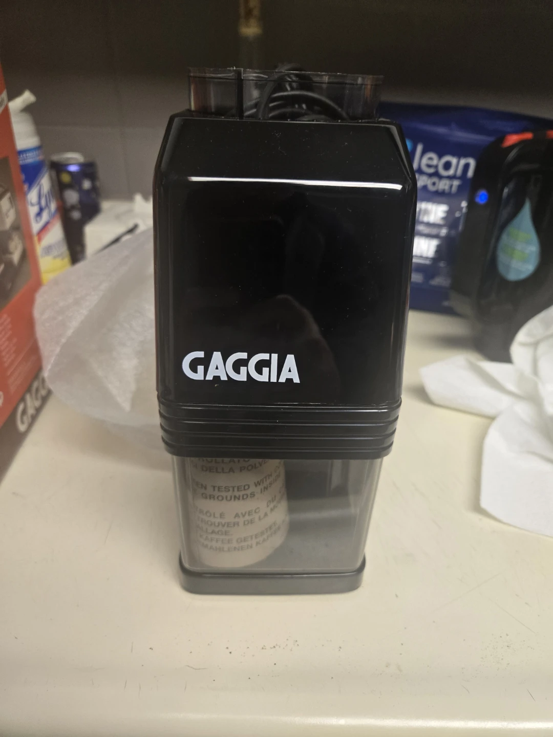 Vintage Gaggia MM Coffee Grinder