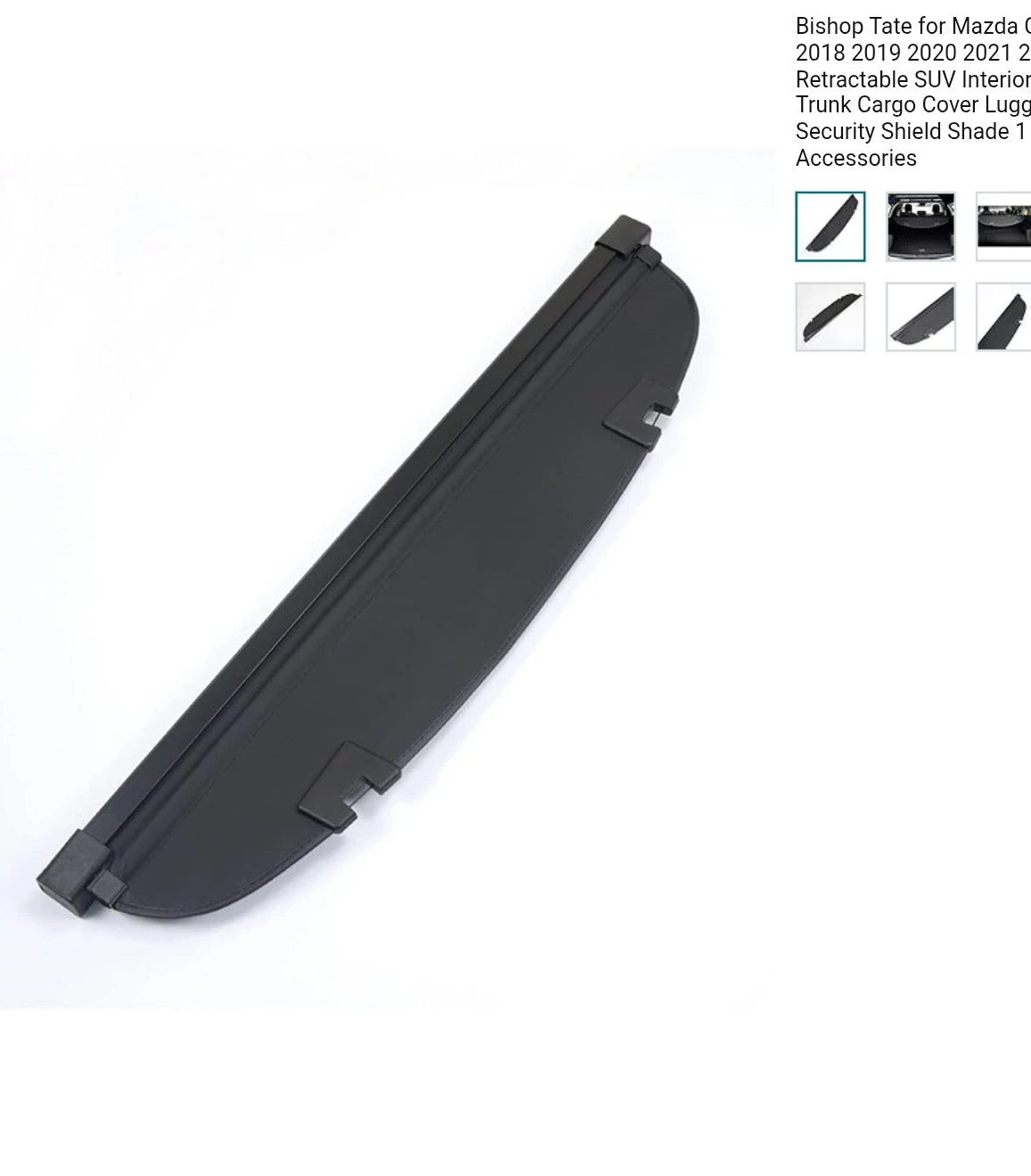 Retractable Cargo Cover for Mazda CX-5