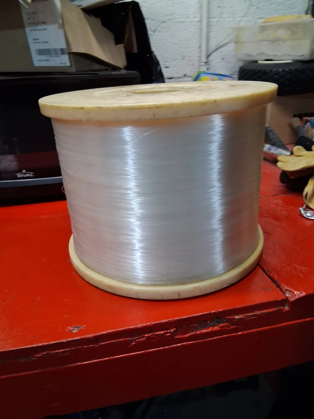 Large Spool of Clear Monofilament Line - photo 3