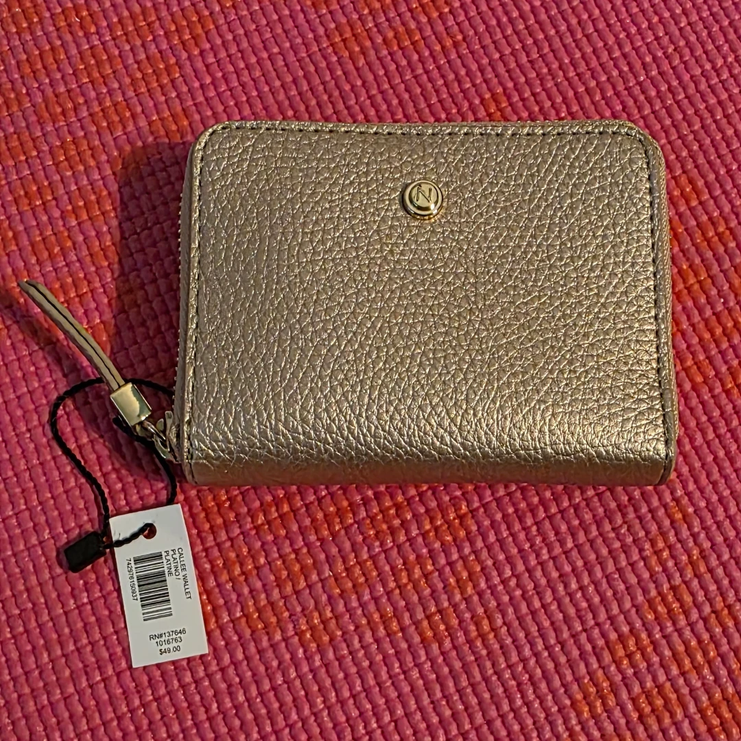 Naturalizer platinum ZIP AROUND WALLET