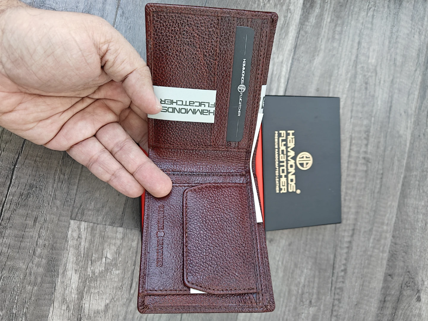 Hammonds Flycatcher Men's Leather Wallet