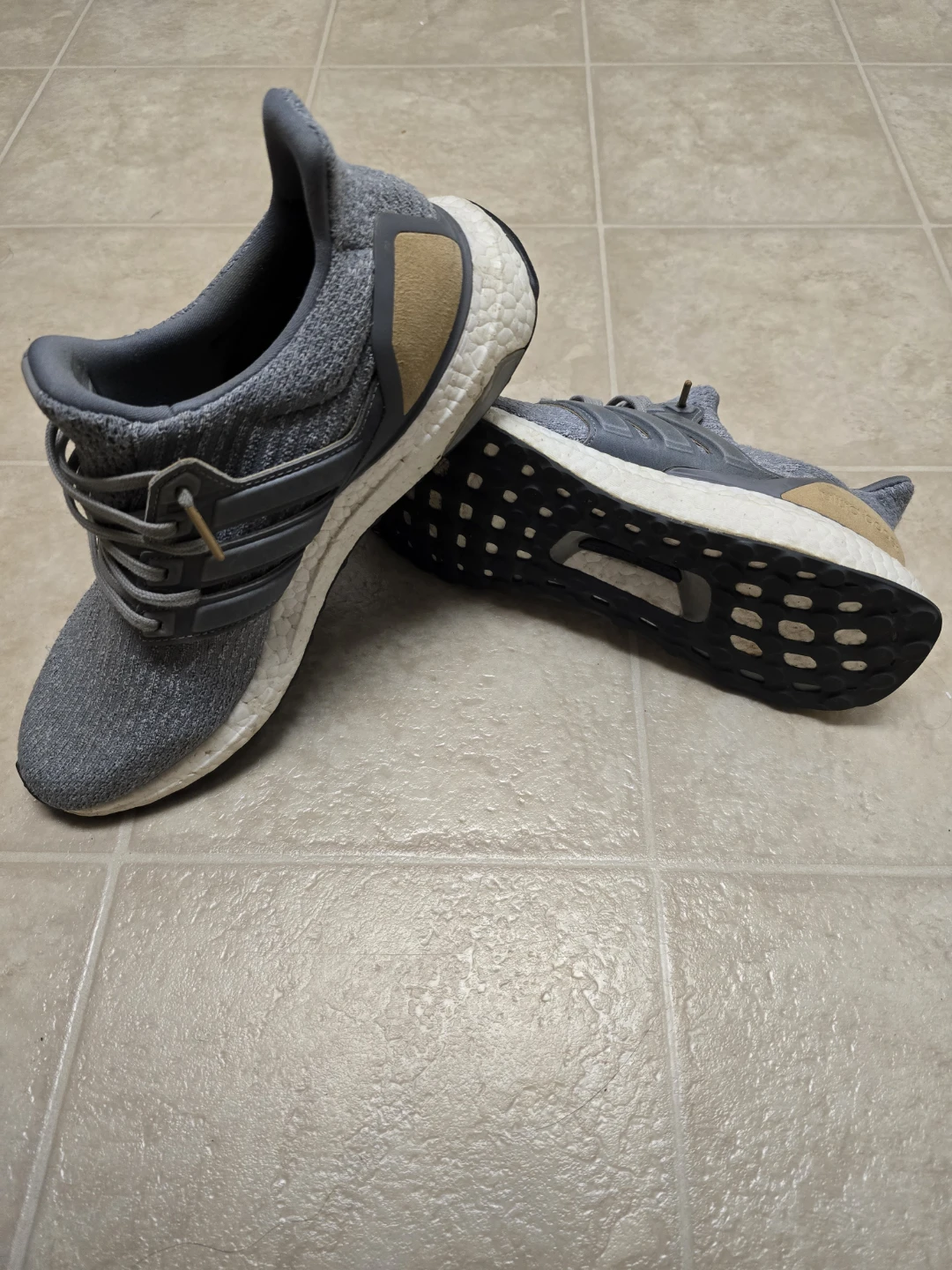 Adidas UltraBoost 3.0 Limited Leather Cage Sneakers - photo 3
