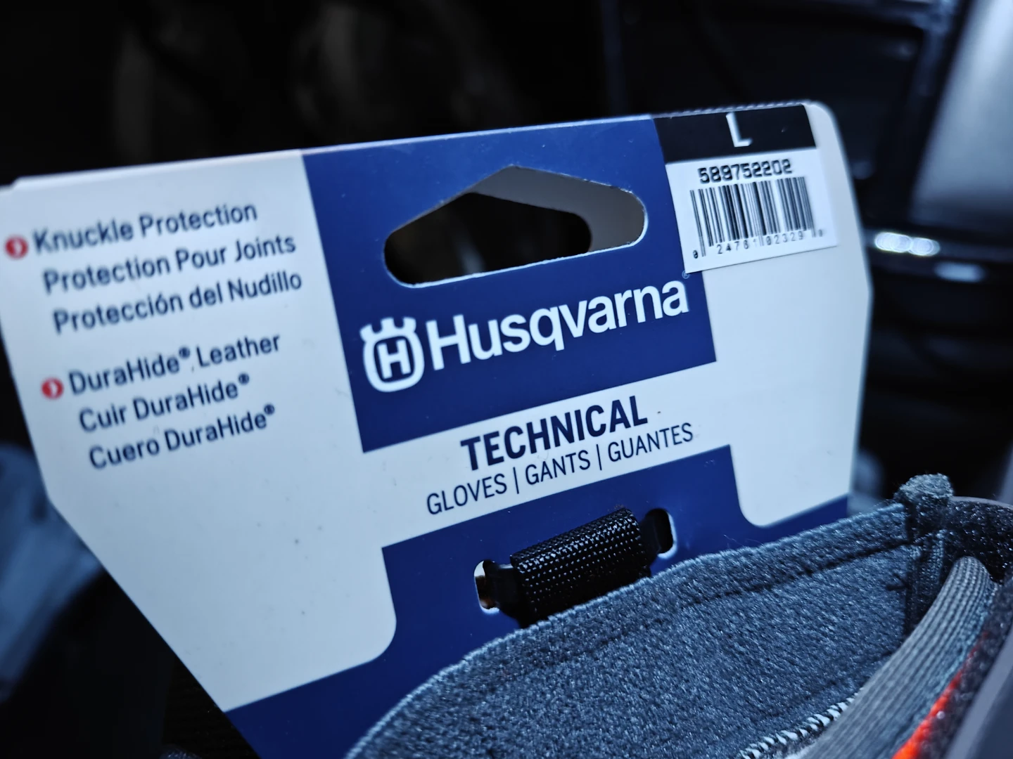 Husqvarna Technical Gloves Size L - photo 3