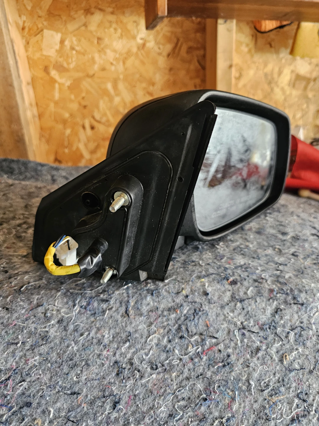 2009 Mitsubishi Lancer LE Black Right Side Mirror - photo 2