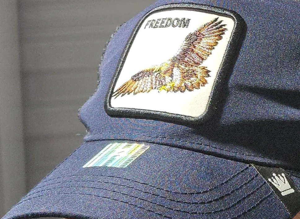 Goorin Bros Trucker Hat "Freedom" Eagle Graphic