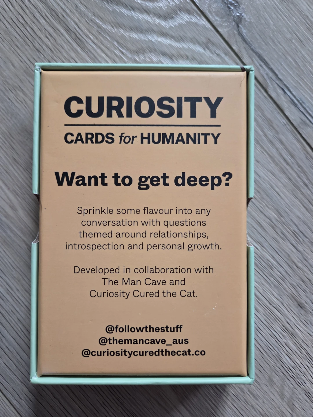 Curiosity Cards for Humanity - photo 2