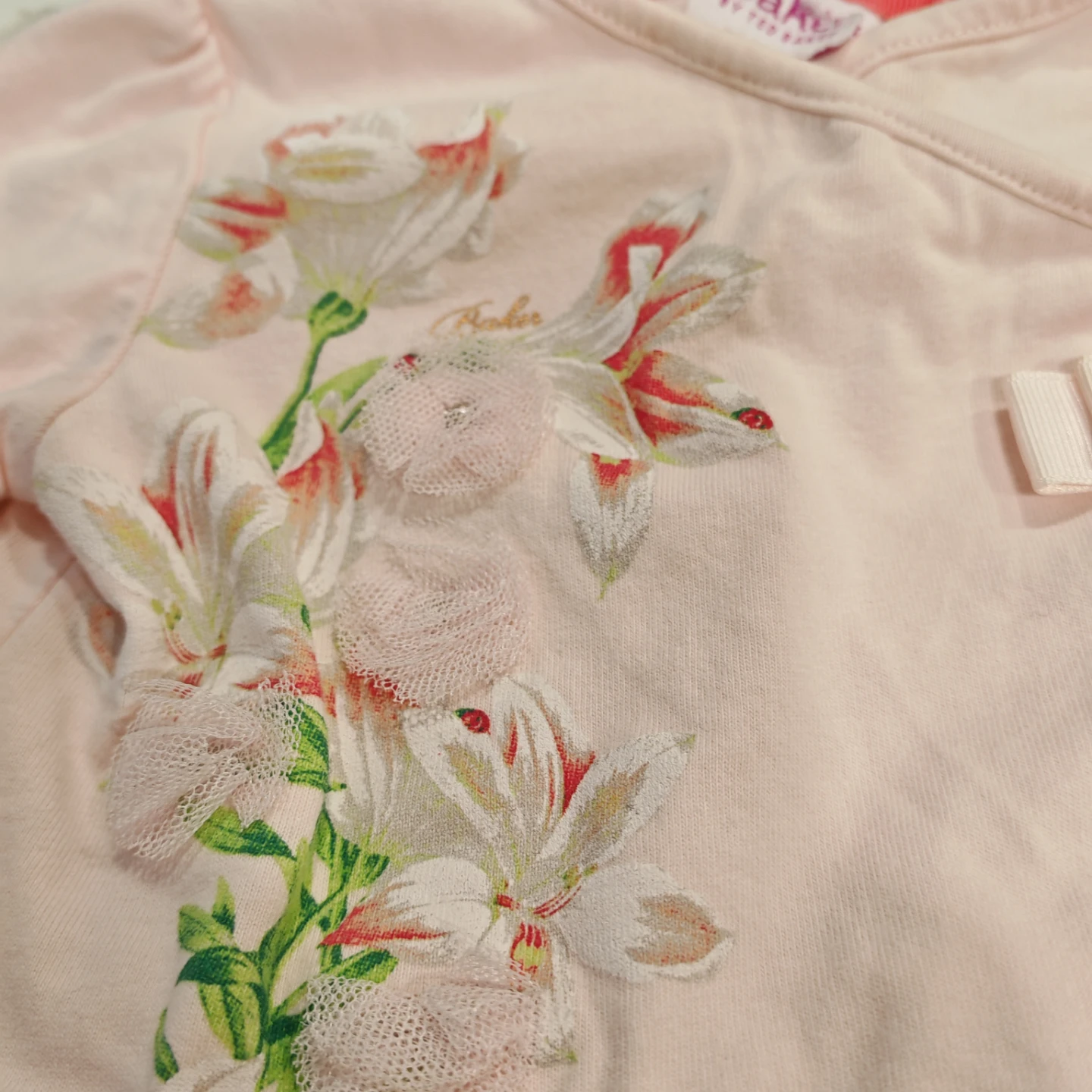 Baker by Ted Baker Baby Girl Floral Romper - 3-6 Months - photo 3