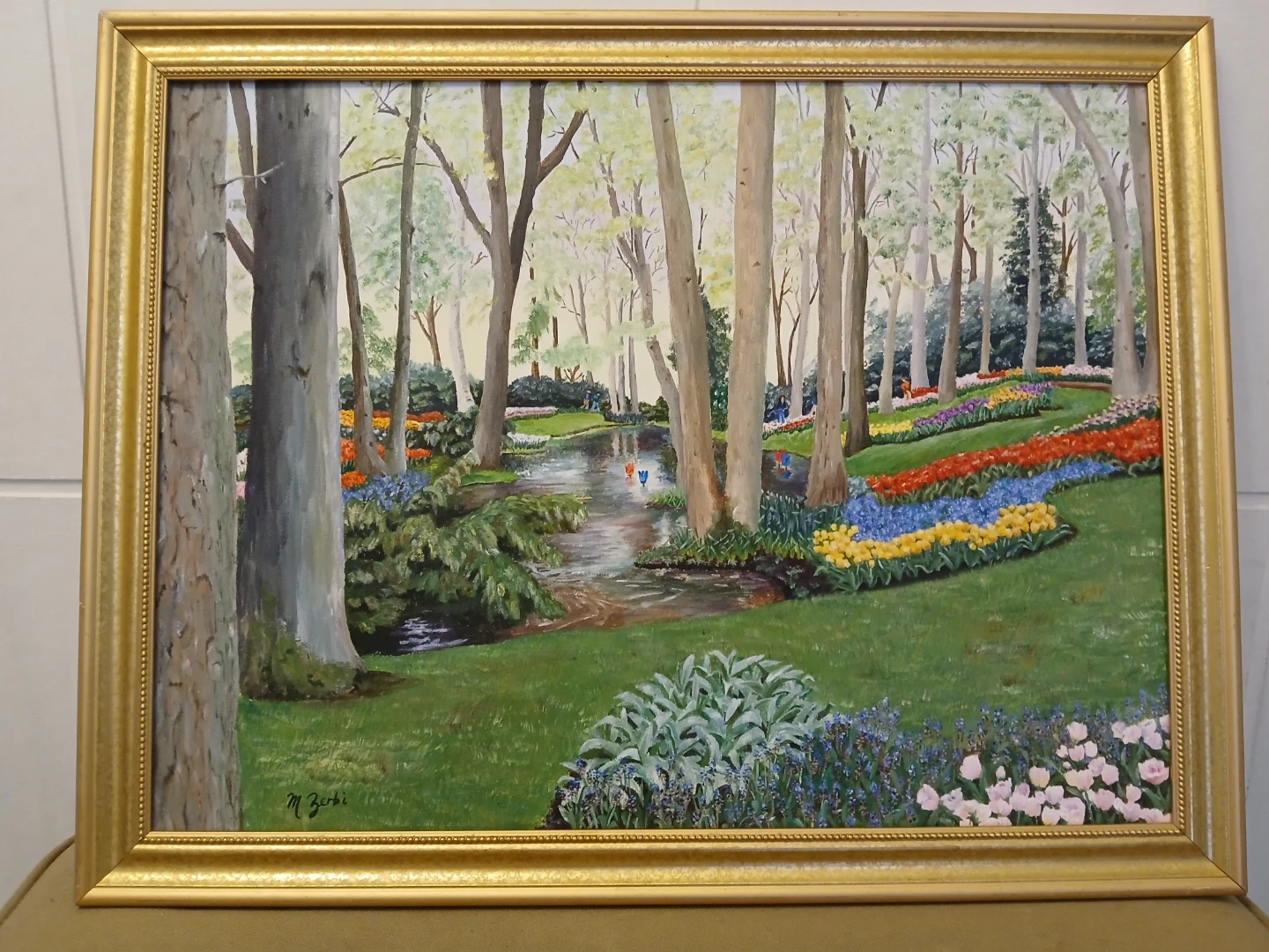 Original Landscape Painting - M. Zerbi