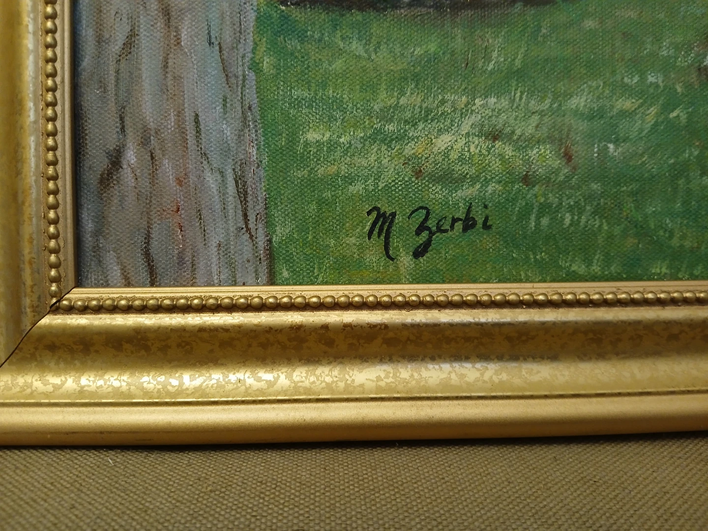 Original Landscape Painting - M. Zerbi - photo 2