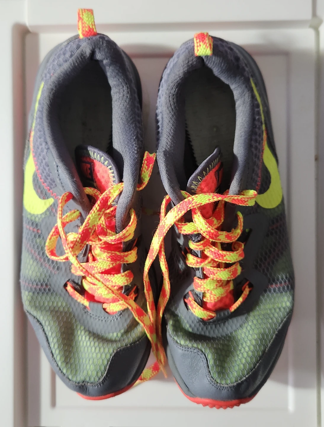 Nike Dual Fusion Men's Running Shoes Grey/Lime - photo 2