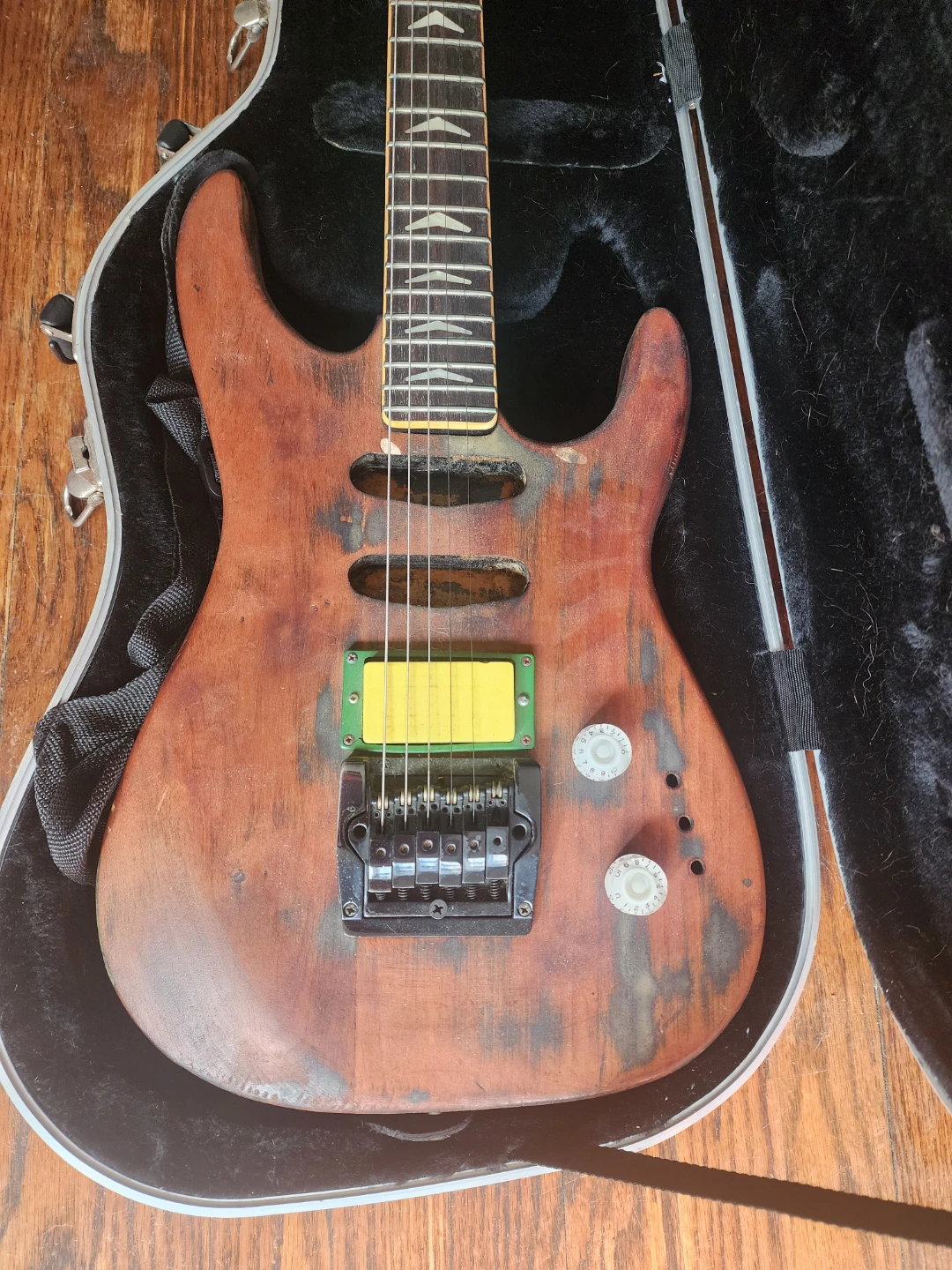 Hand-built electric guitar - photo 2