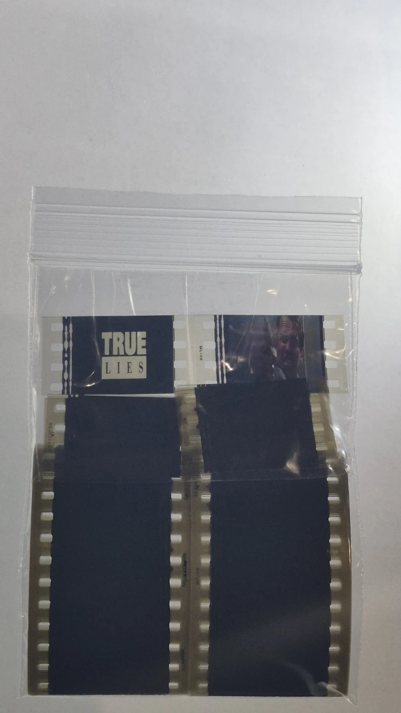 Movie film cells (frames) 35mm original True Lies 1994