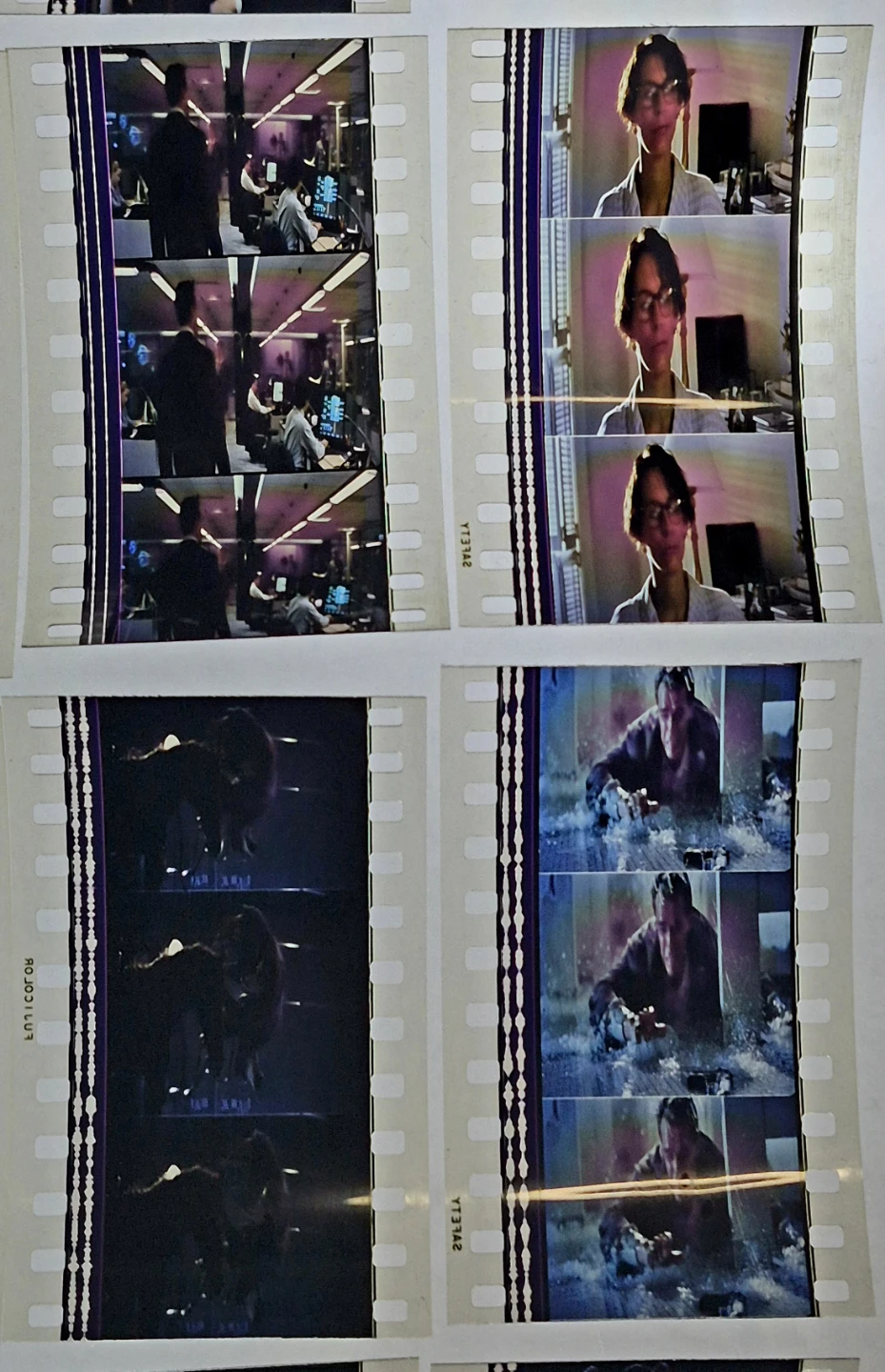 Movie film cells (frames) 35mm original True Lies 1994 - photo 3