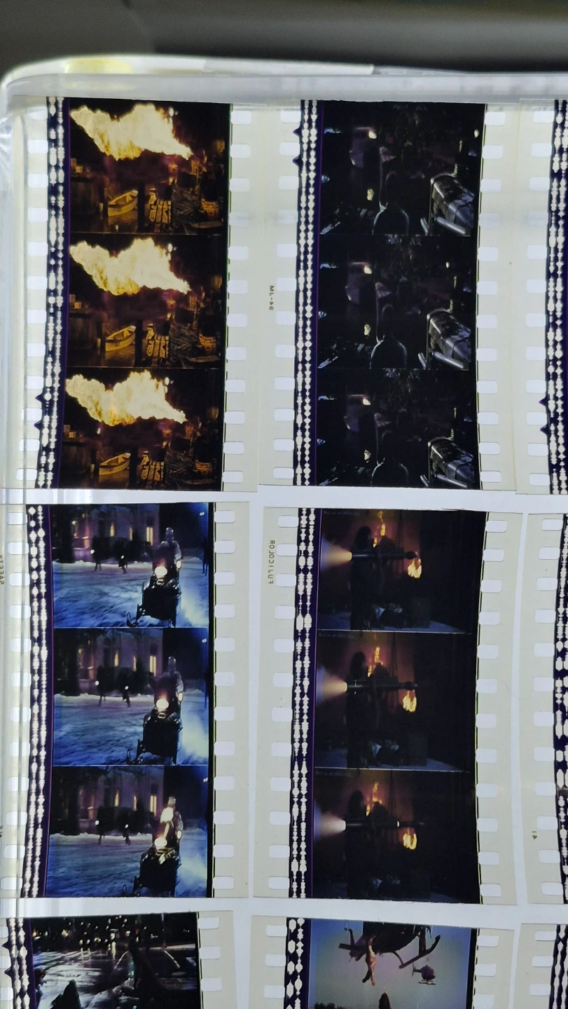 Movie film cells (frames) 35mm original True Lies 1994 - photo 4