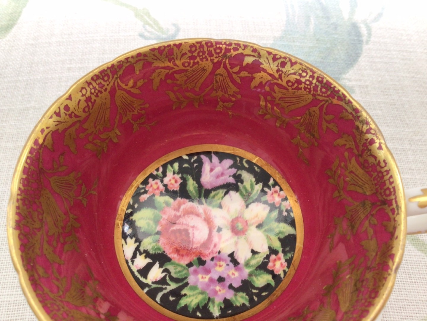 Vintage Floral Teacup