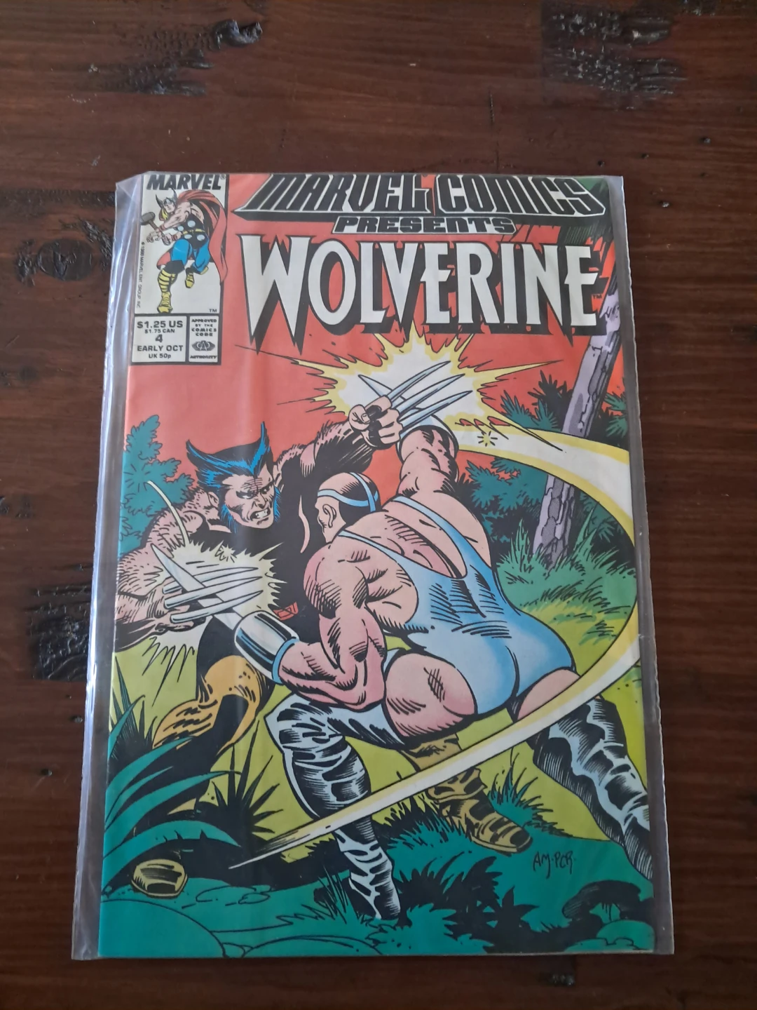 Marvel Comics Presents Wolverine Comic Book