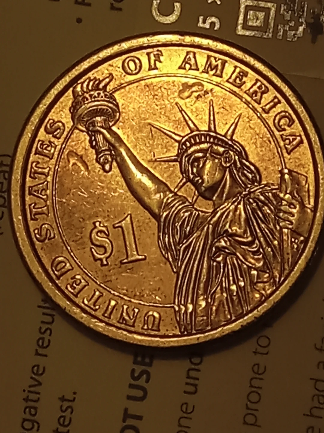James Garfield Presidential Dollar Coin