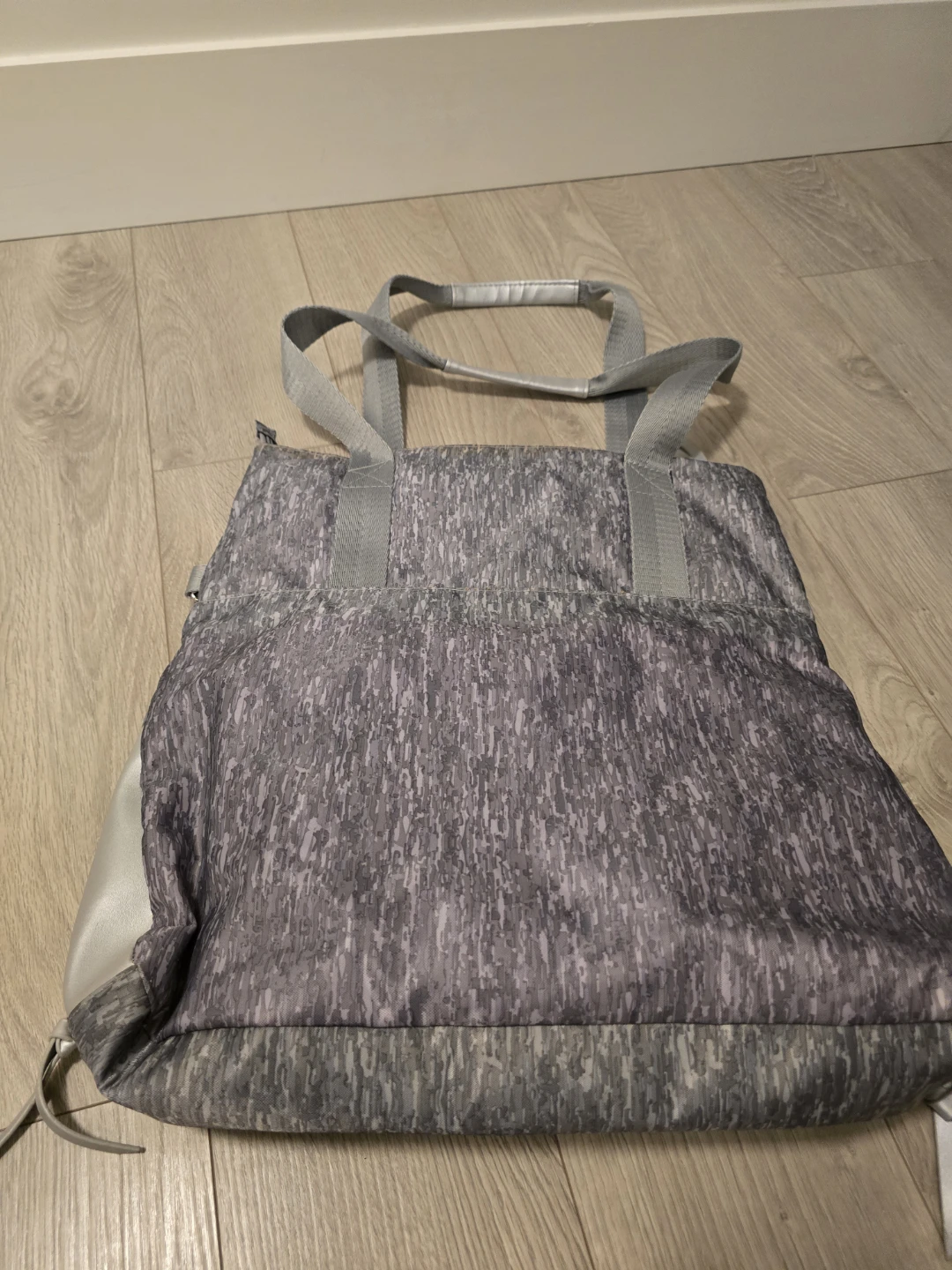 Grey and Purple Print Pilates/Yoga Tote Bag - photo 2