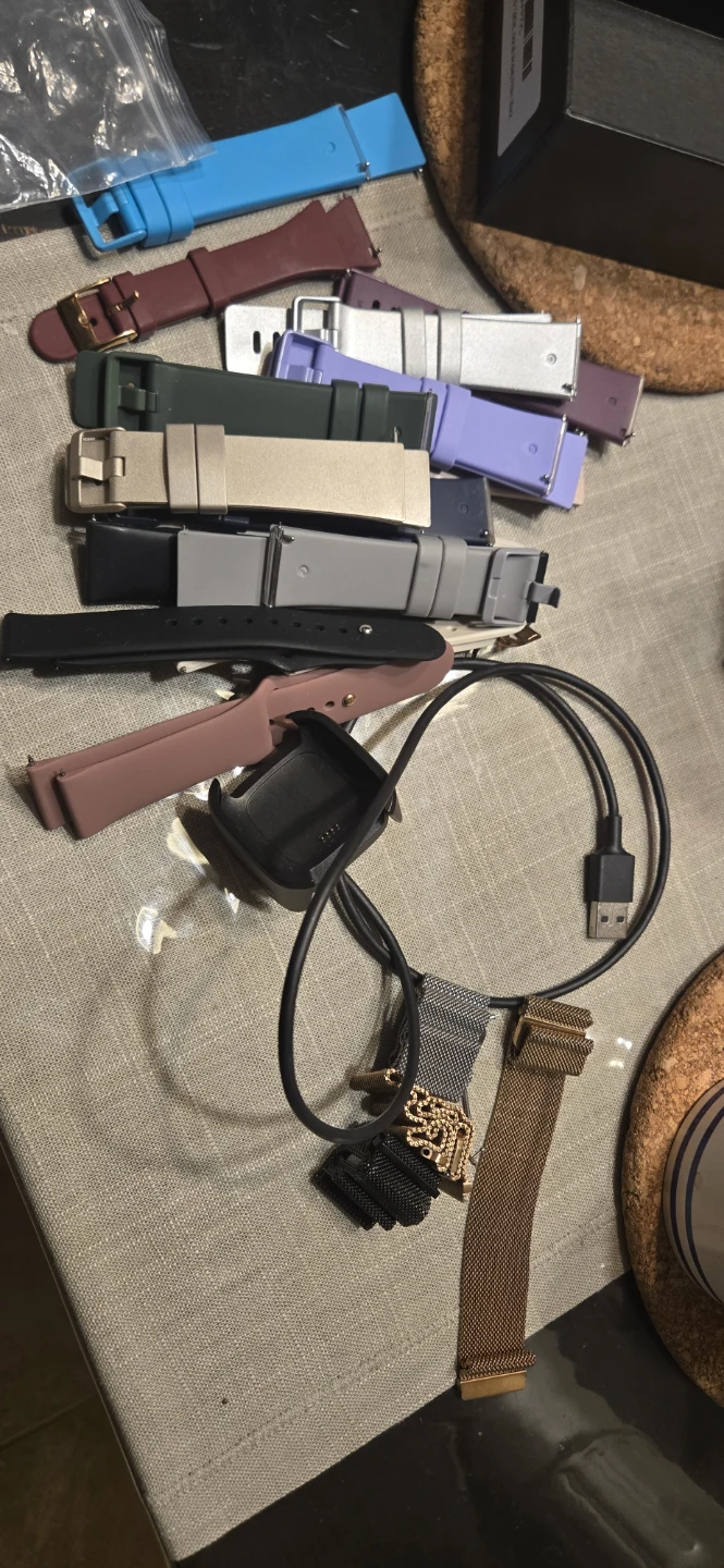 charging cable for  Fitbit Versa 2 and  with Multiple Bands