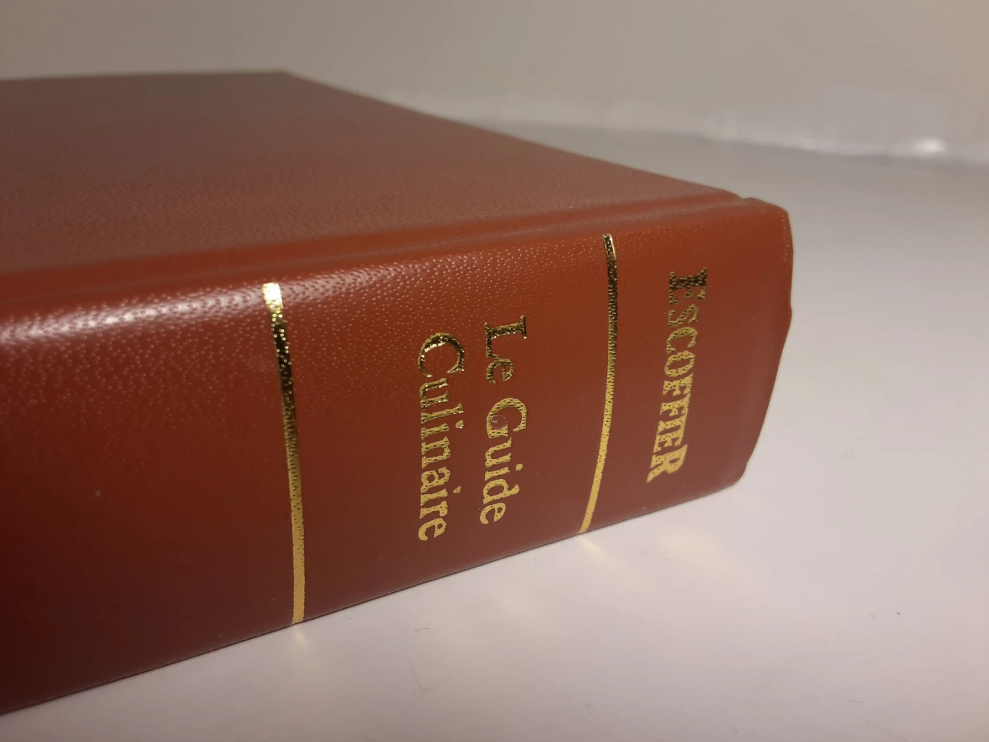 Escoffier Le Guide Culinaire Cookbook