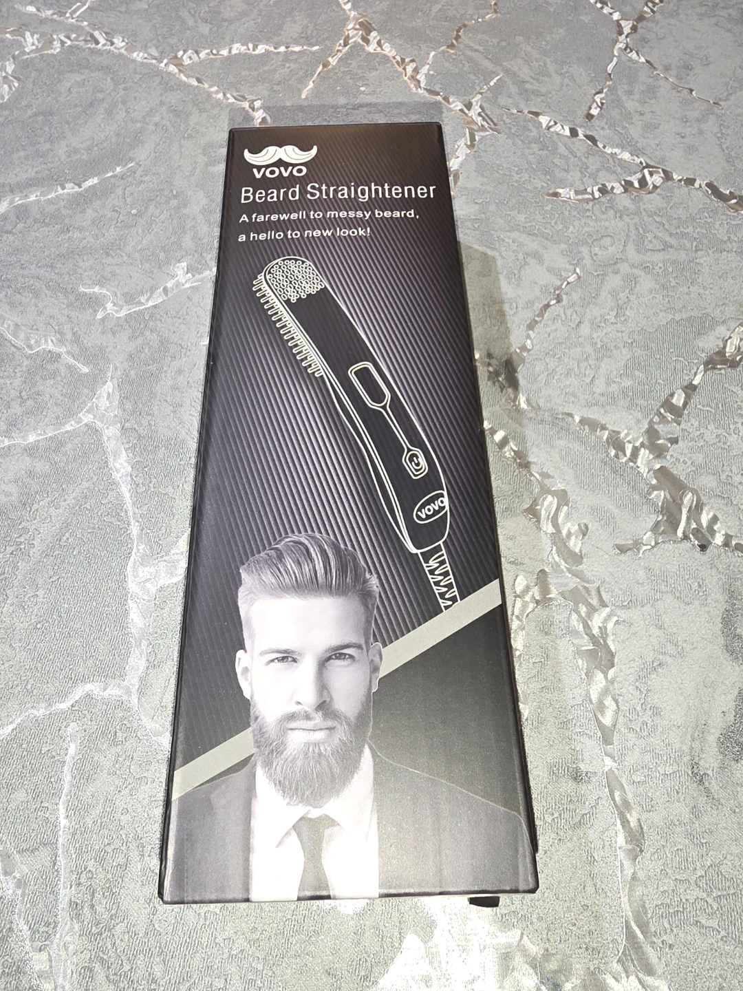 Beard straightener