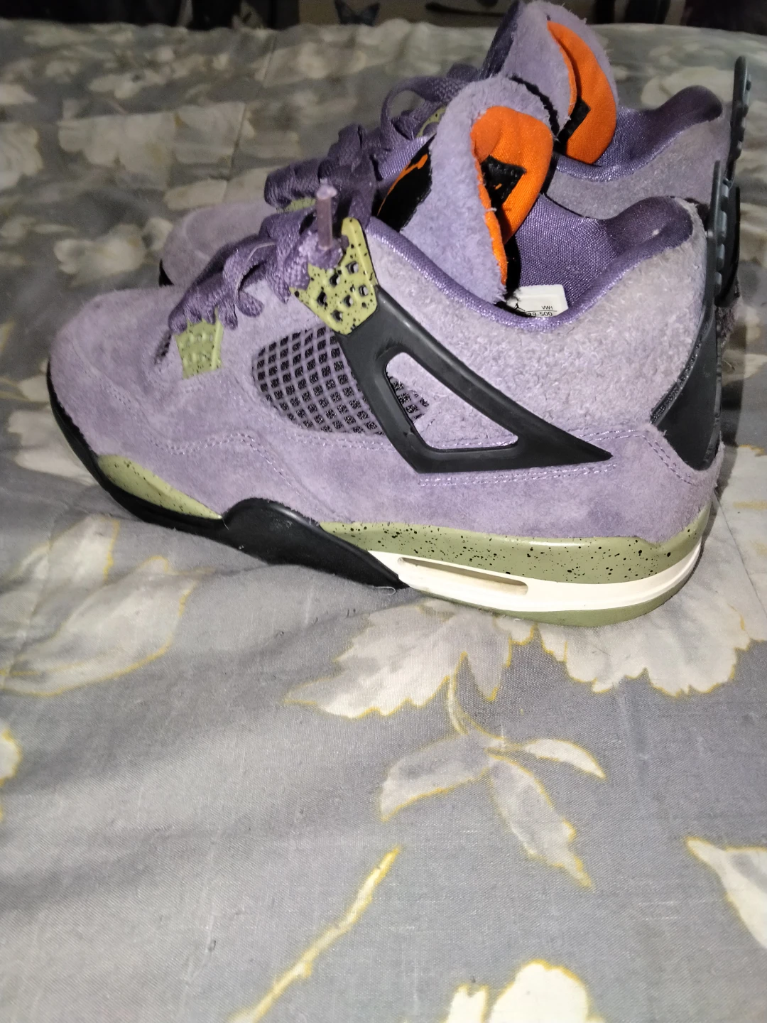 Air Jordan 4 "Amethyst" Sneakers size 7.5 - photo 3