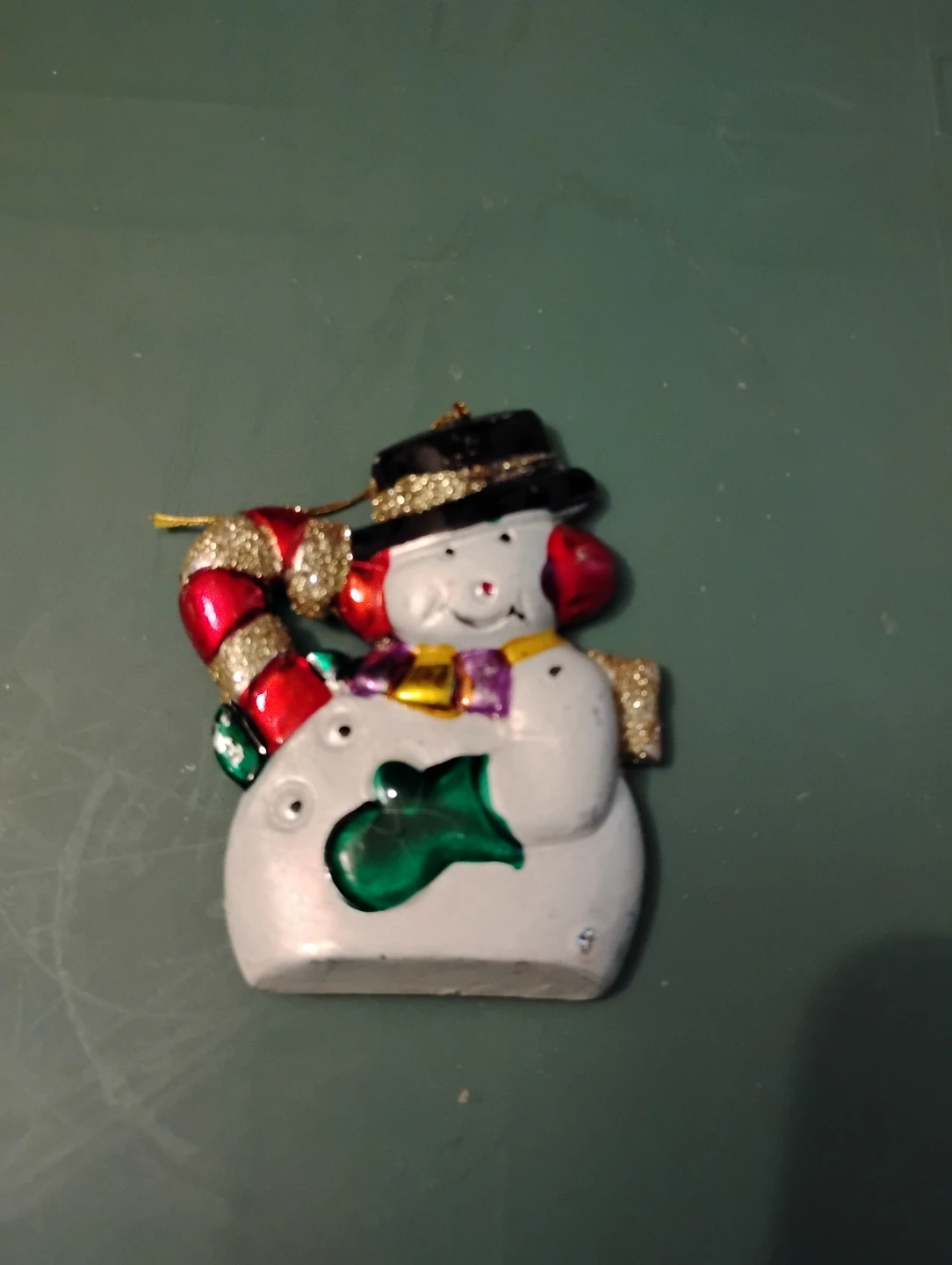 SNOWMAN CHRISTMAS TREE ORNAMENT, #2.