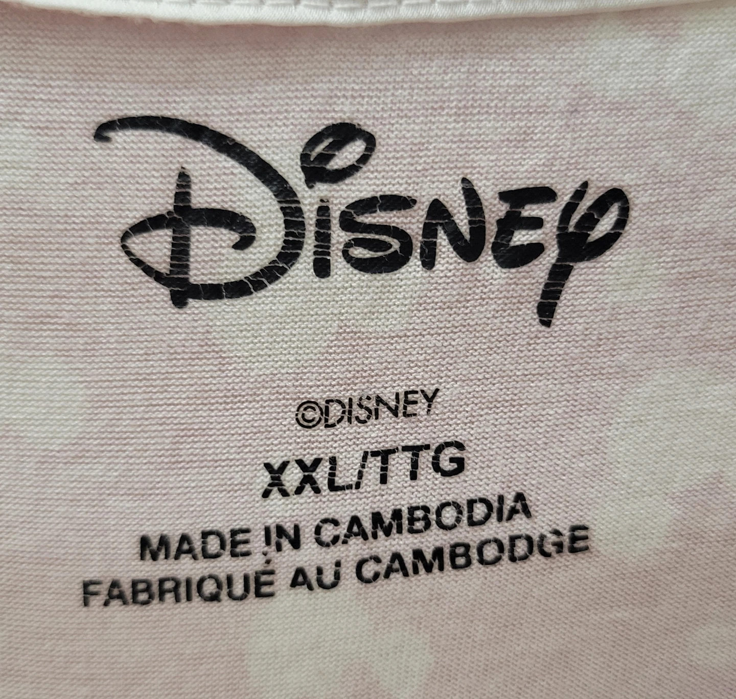 Pink Mickey Mouse Print T-Shirt - Size 2X - photo 2