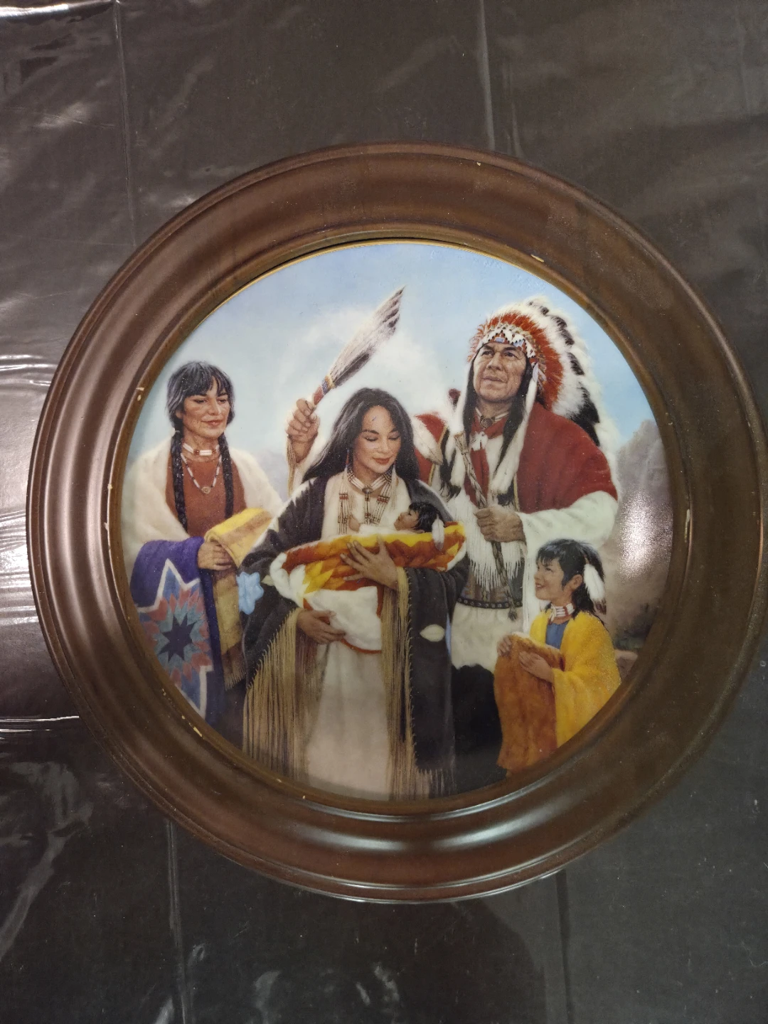Proud indian families plate collection - photo 2