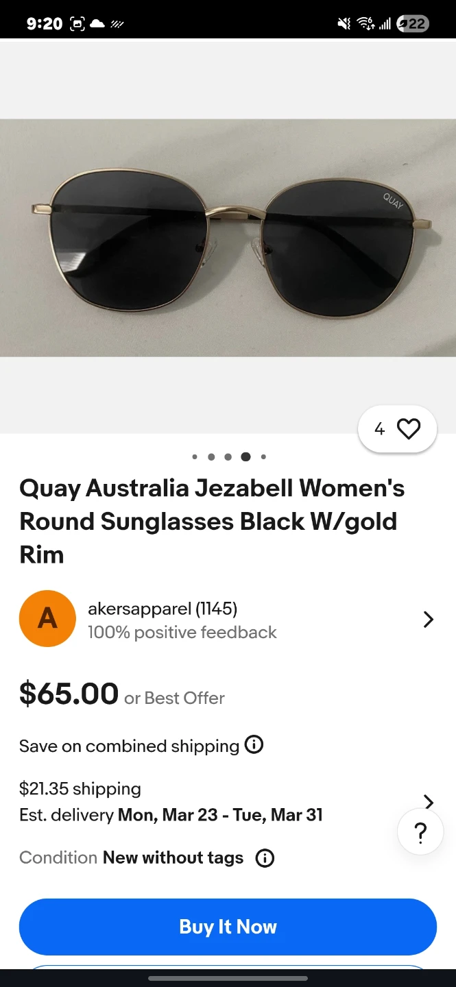 Sunglasses Quay Australia Jezabell Women's 🥕 - photo 4