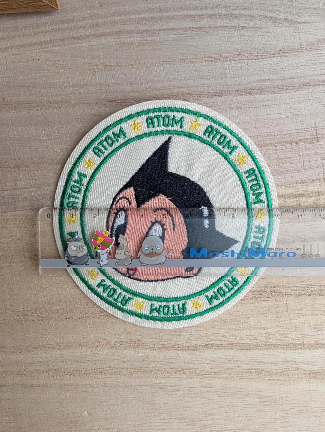 Atom Boy Embroidered Patch - photo 3