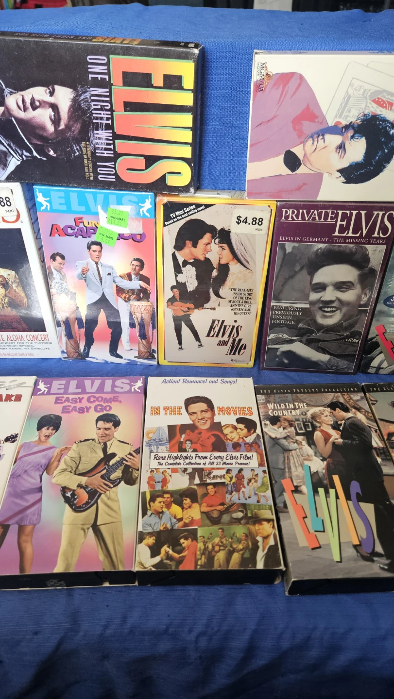 Collection of Elvis Presley VHS Tapes: Lot of 19 - photo 3