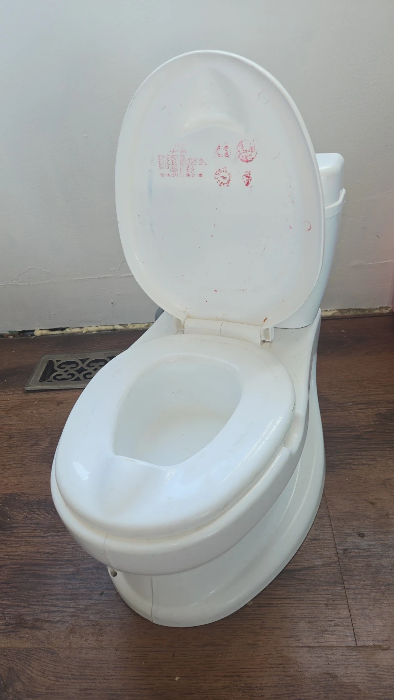 White Toddler Training Toilet - photo 2
