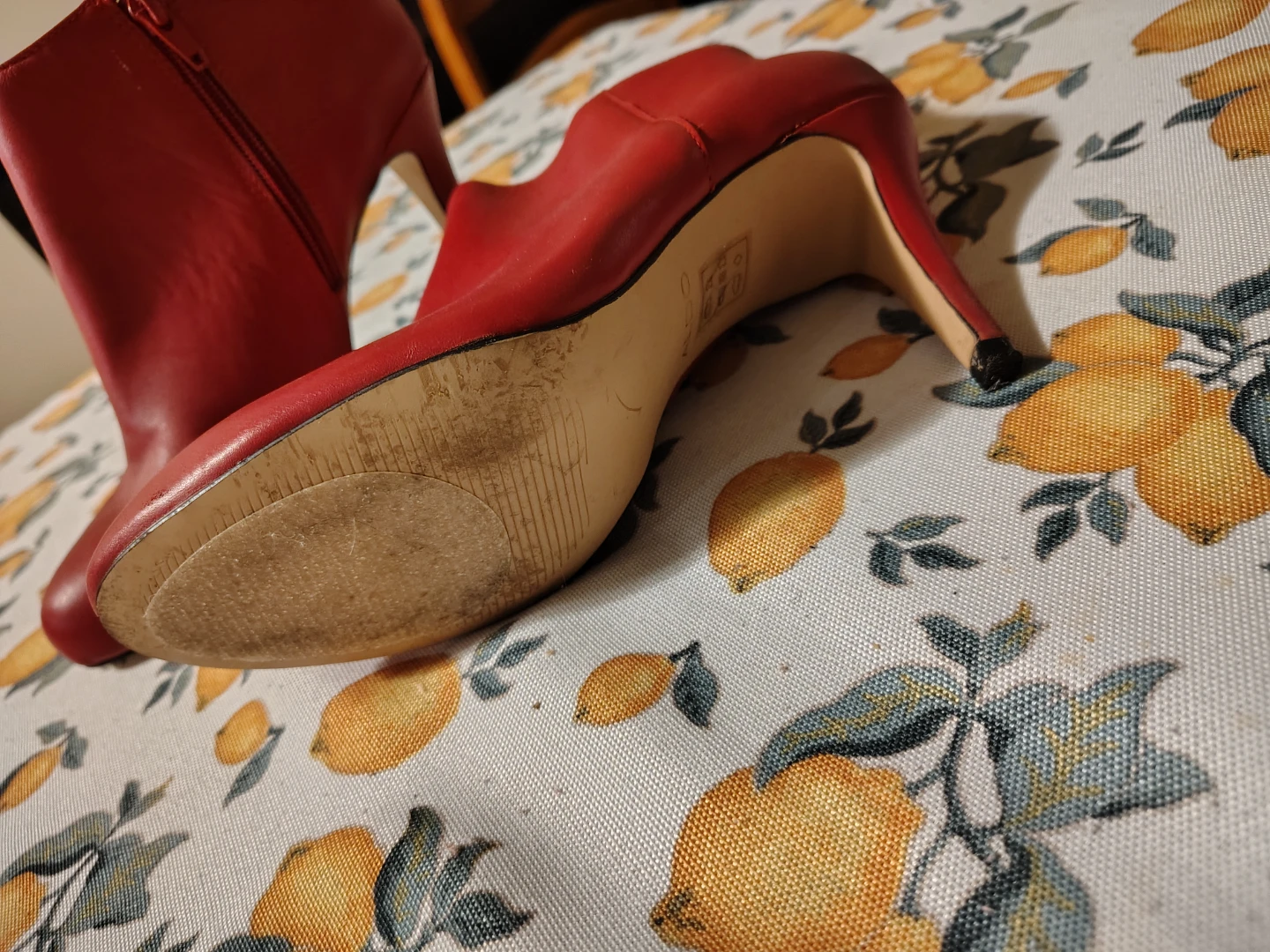 Red Ankle Boots with Heels Aldo - size 8.5 - photo 3