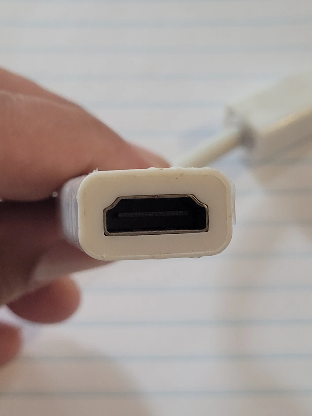 Apple Mac White Mini DisplayPort to HDMI Adapter Cable - photo 2