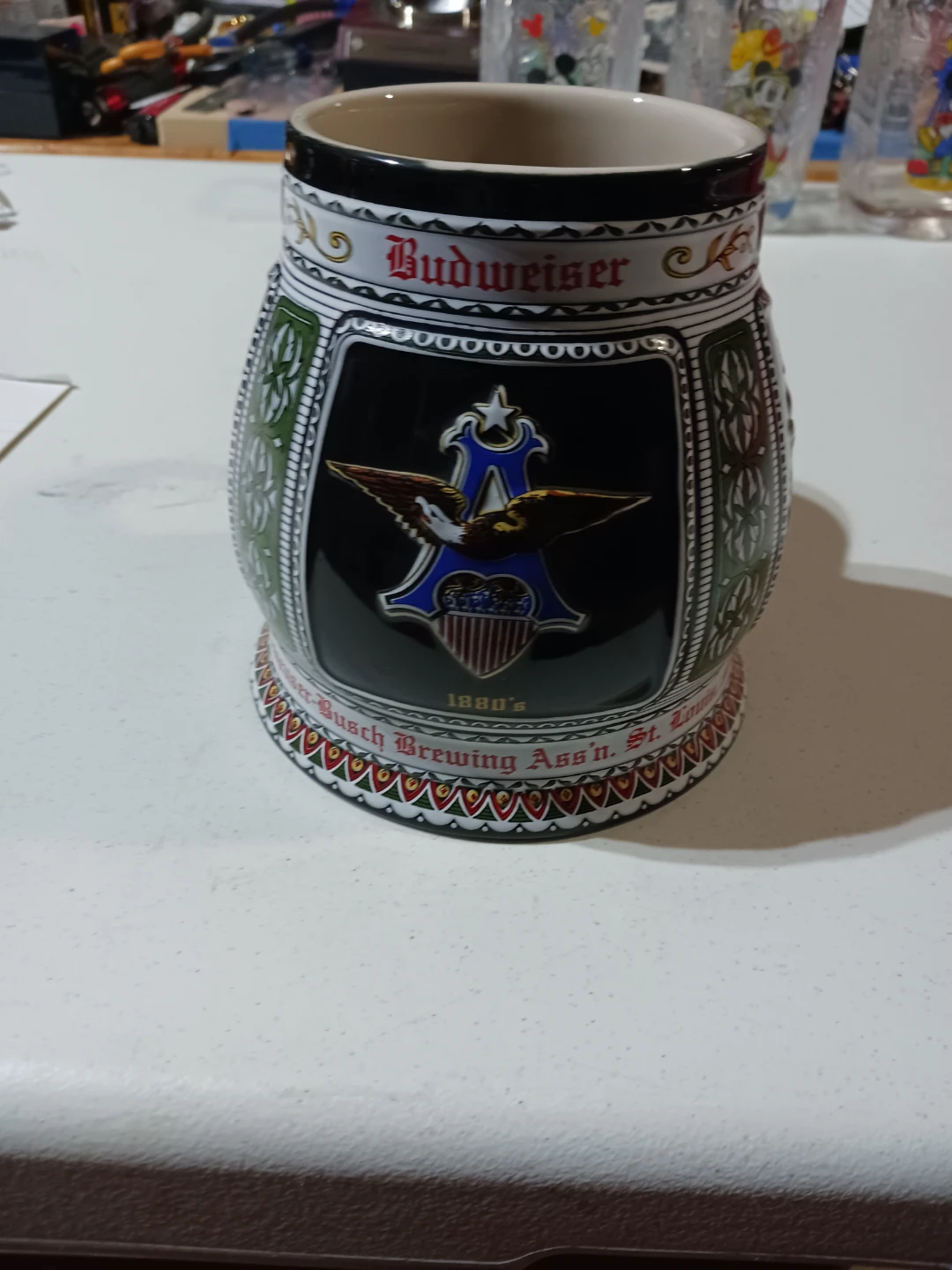 Budweiser "The 1872 Edition" A & Eagle Series Collectible Mug