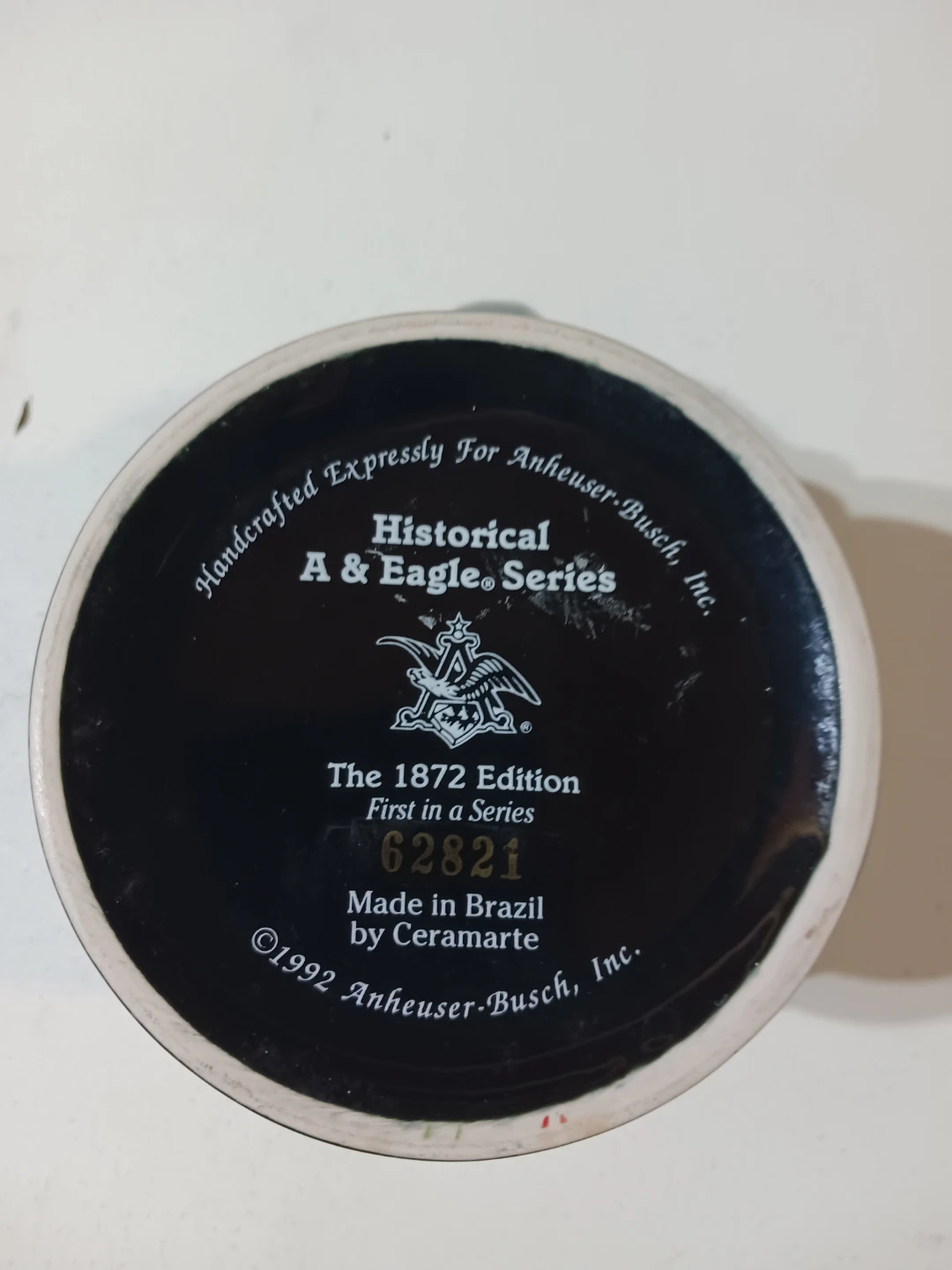 Budweiser "The 1872 Edition" A & Eagle Series Collectible Mug - photo 2