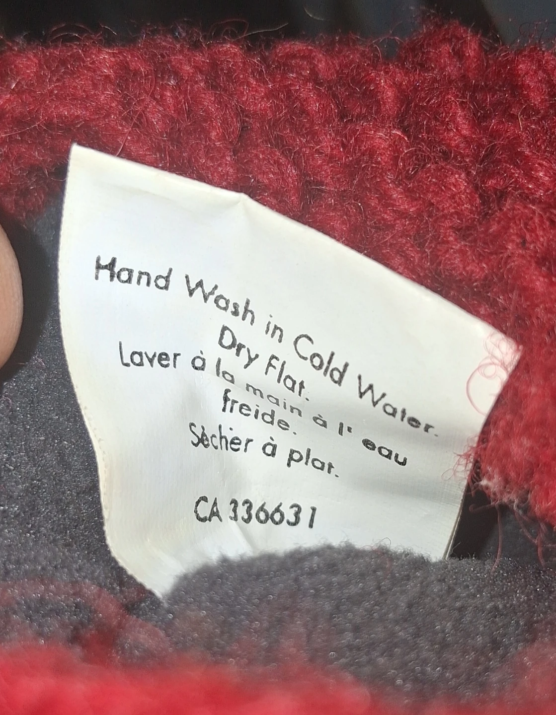 Handknit Wool Fingerless Gloves - photo 2