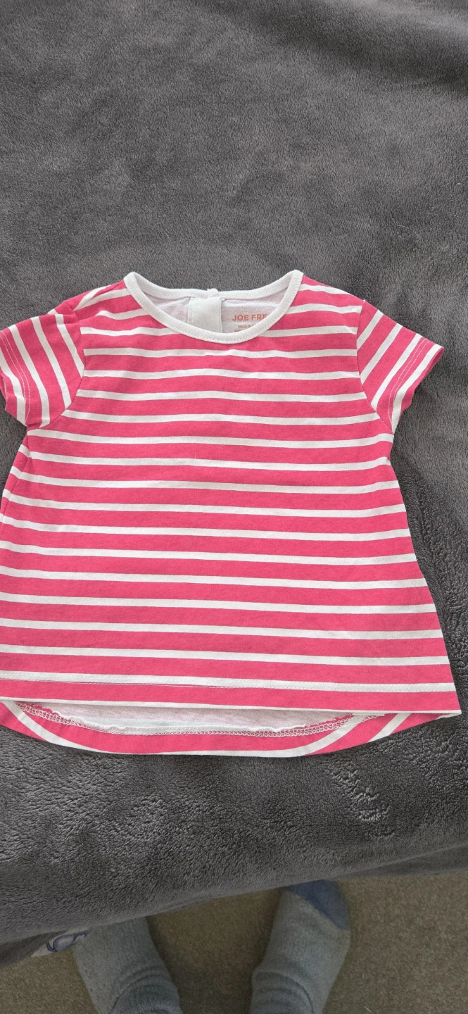 Joe Fresh Baby Girls Striped T-Shirt - 6-12 Months