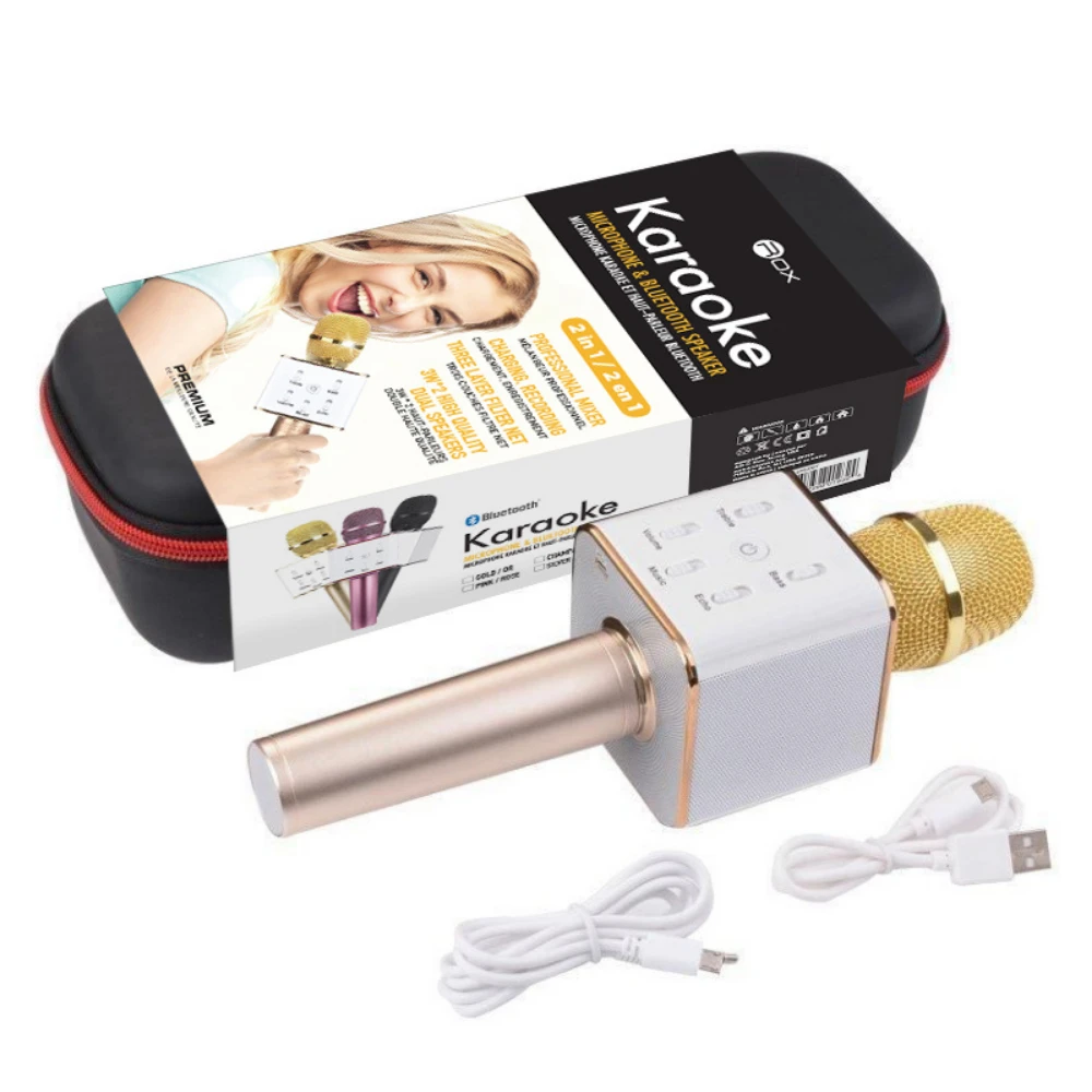 Q7  Karaoke Microphone & Bluetooth Speaker - photo 2