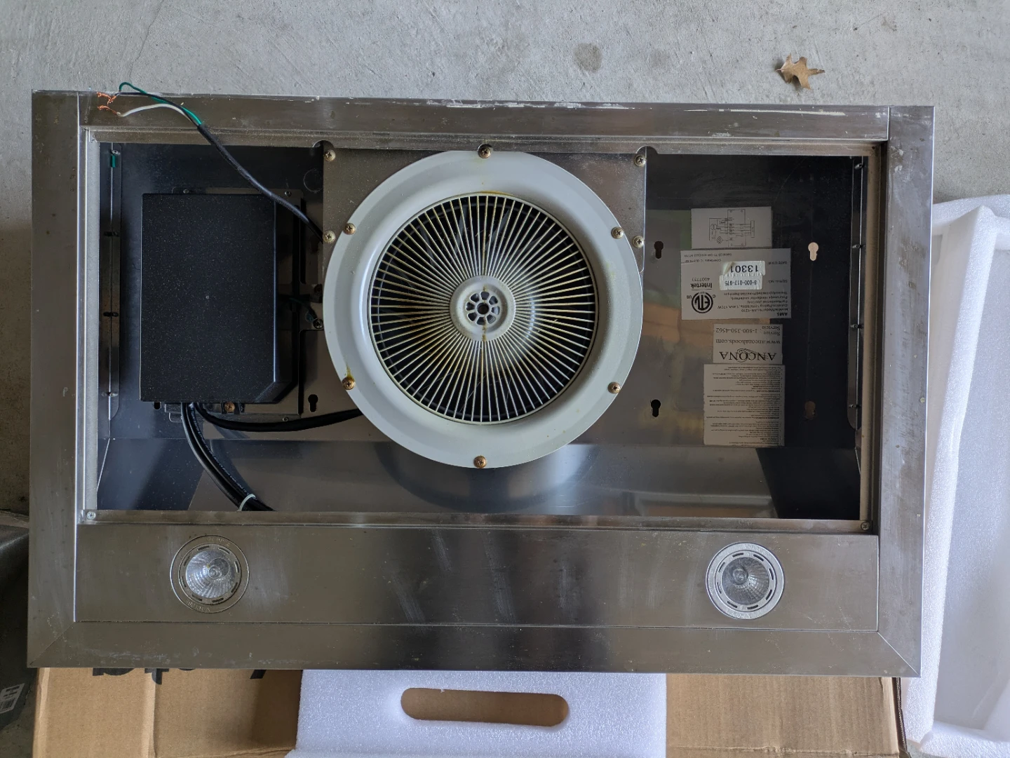 Ancona Range Hood Model AN-1210 - photo 2
