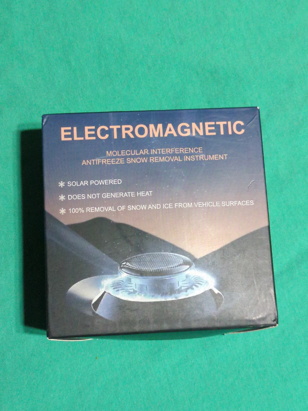 electromagnetic molecular interference antifreeze snow removal