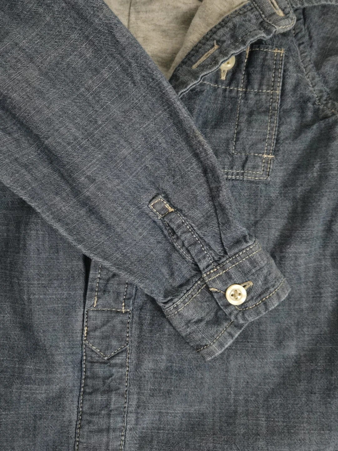 Gap Denim Jumpsuit Baby girl Size 6-12 Months - photo 3