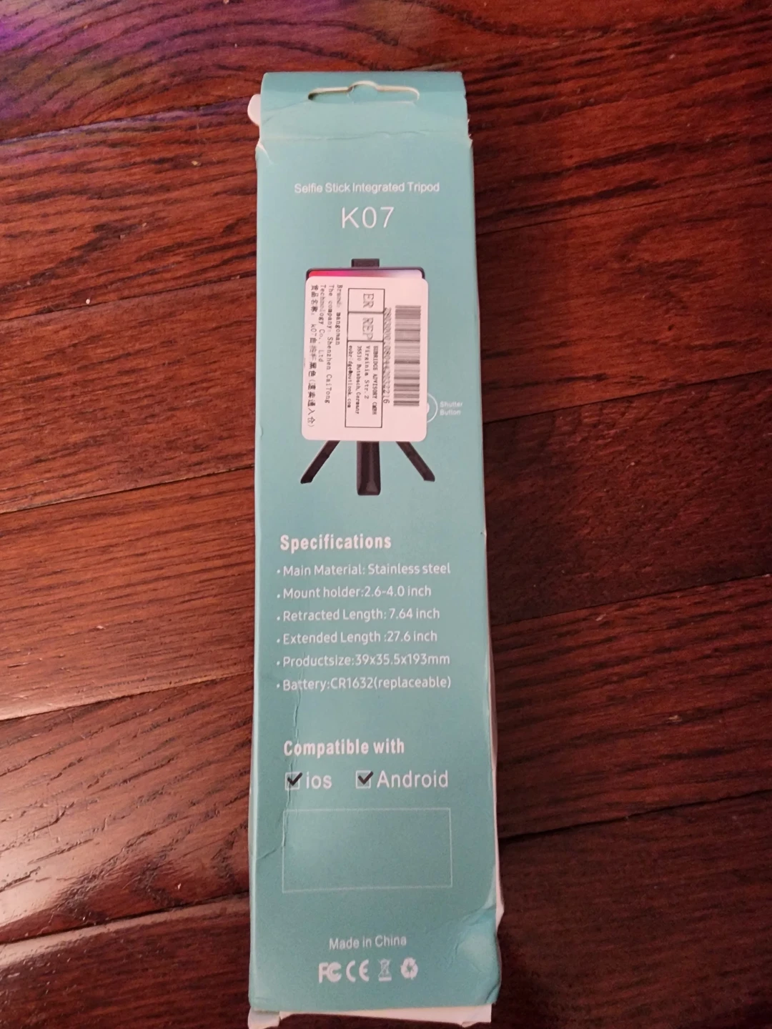 K07 Selfie Stick Integrated Tripod - photo 2
