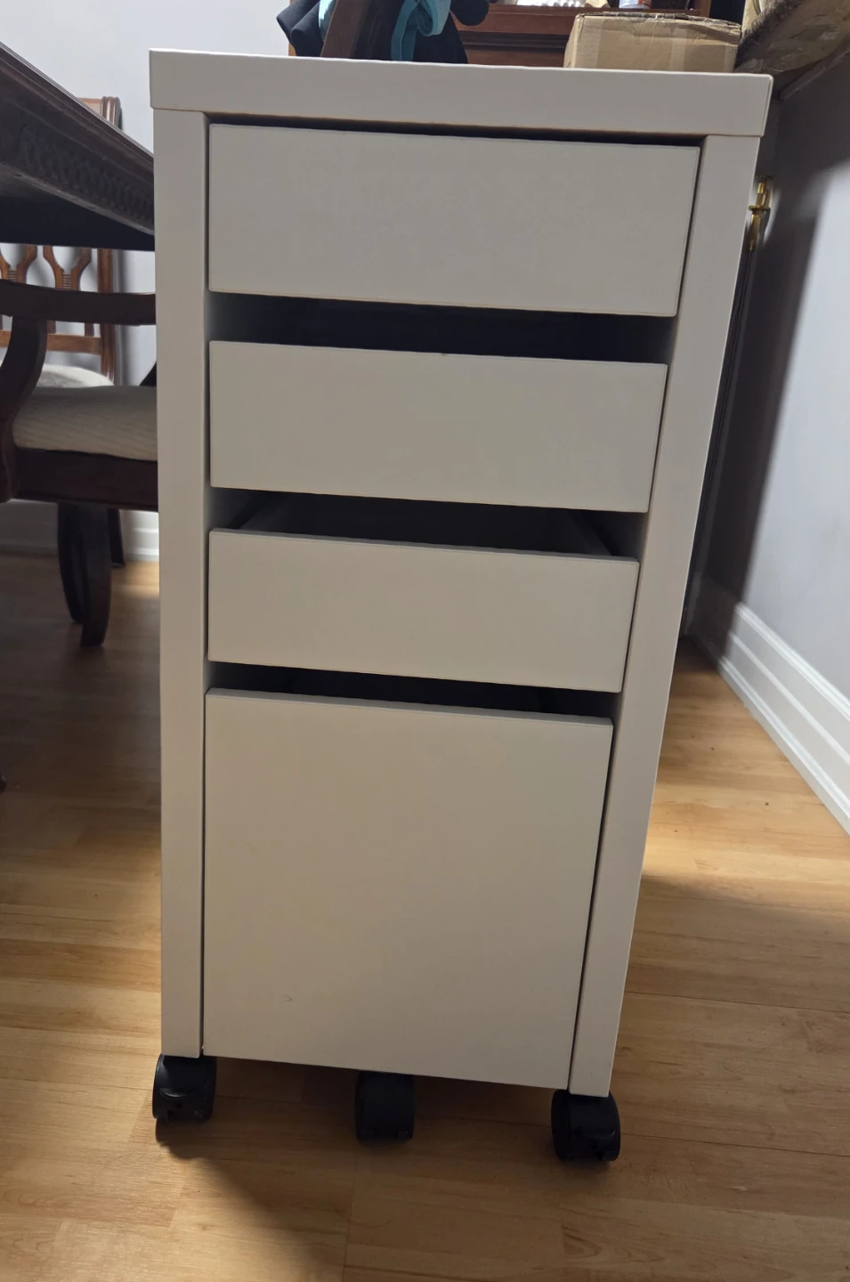 IKEA MICKE Drawer Unit on Wheels