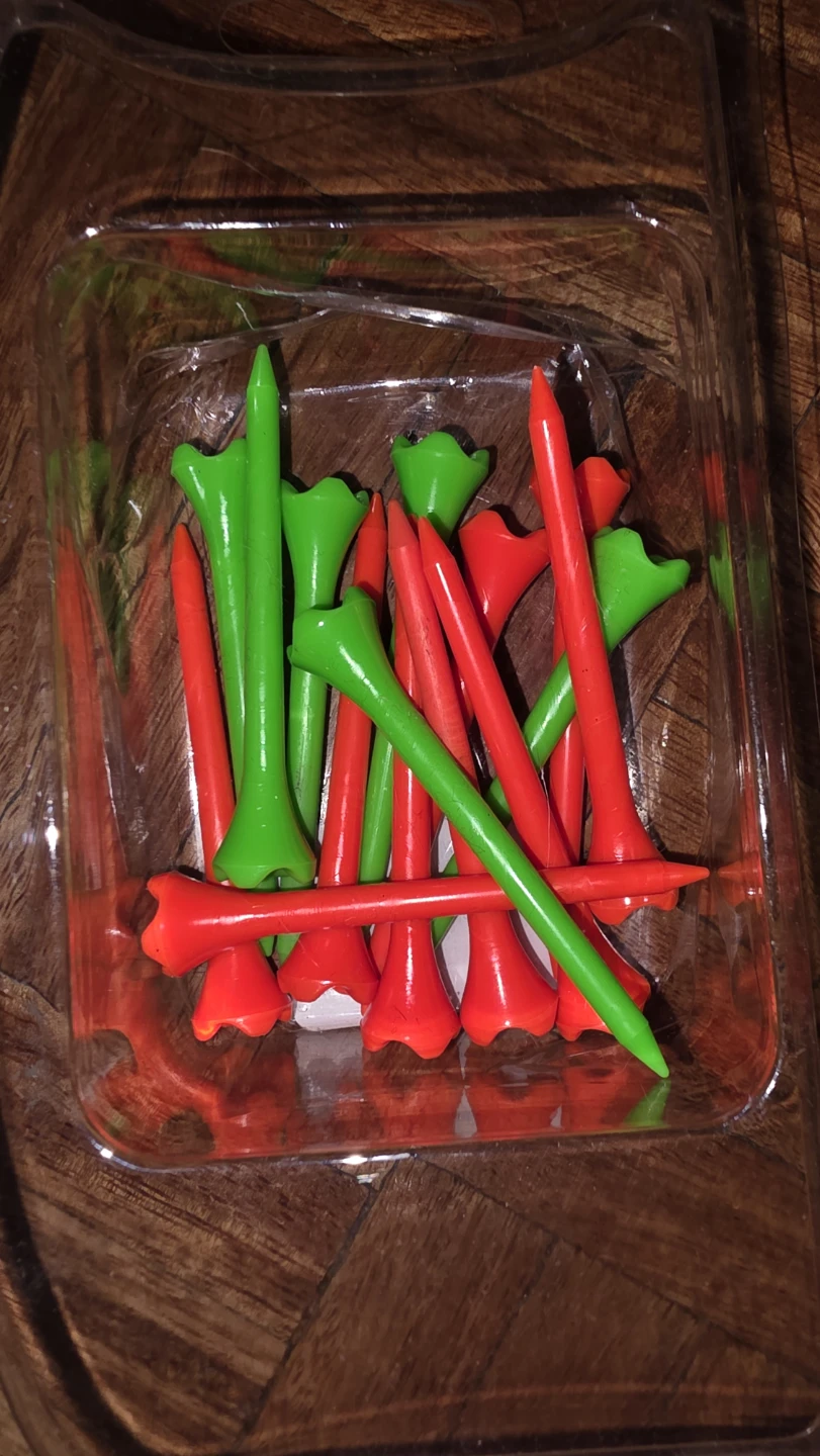 Pride Golf Tee Plastic Tees - 2 3/4" Approx 30 Tees - photo 2
