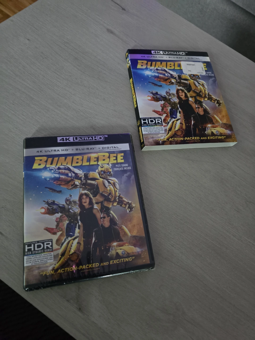 Bumblebee 4K Ultra HD Blu-Ray + Digital
