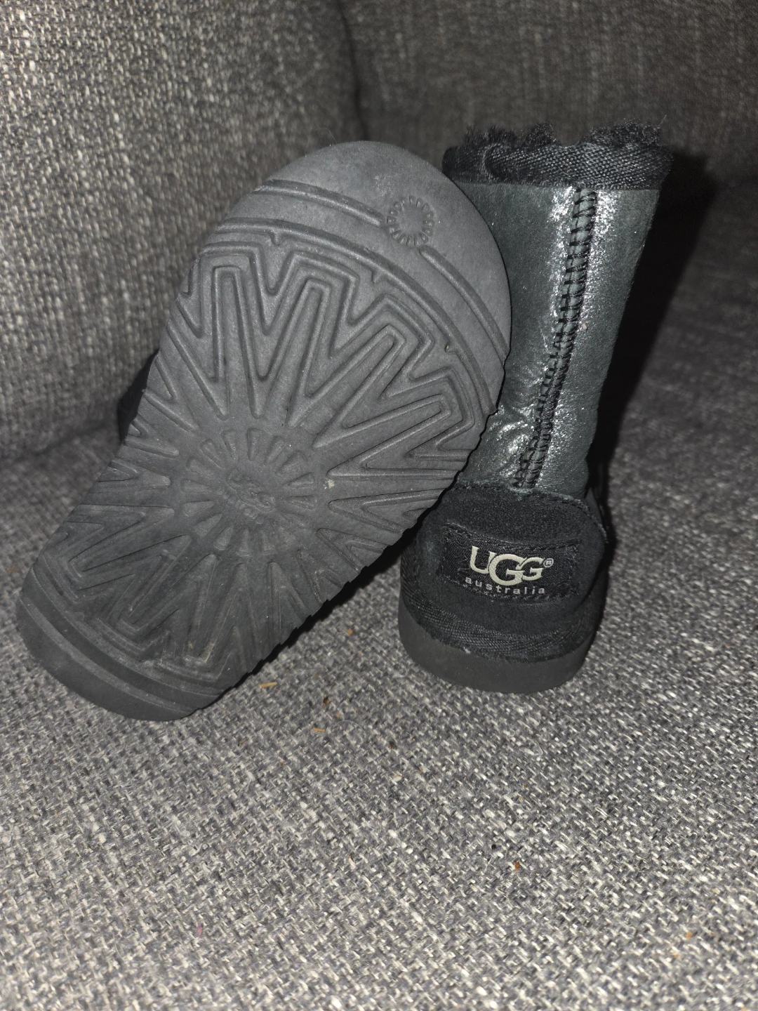 Ugg Australia Black Sparkle Boots - photo 2