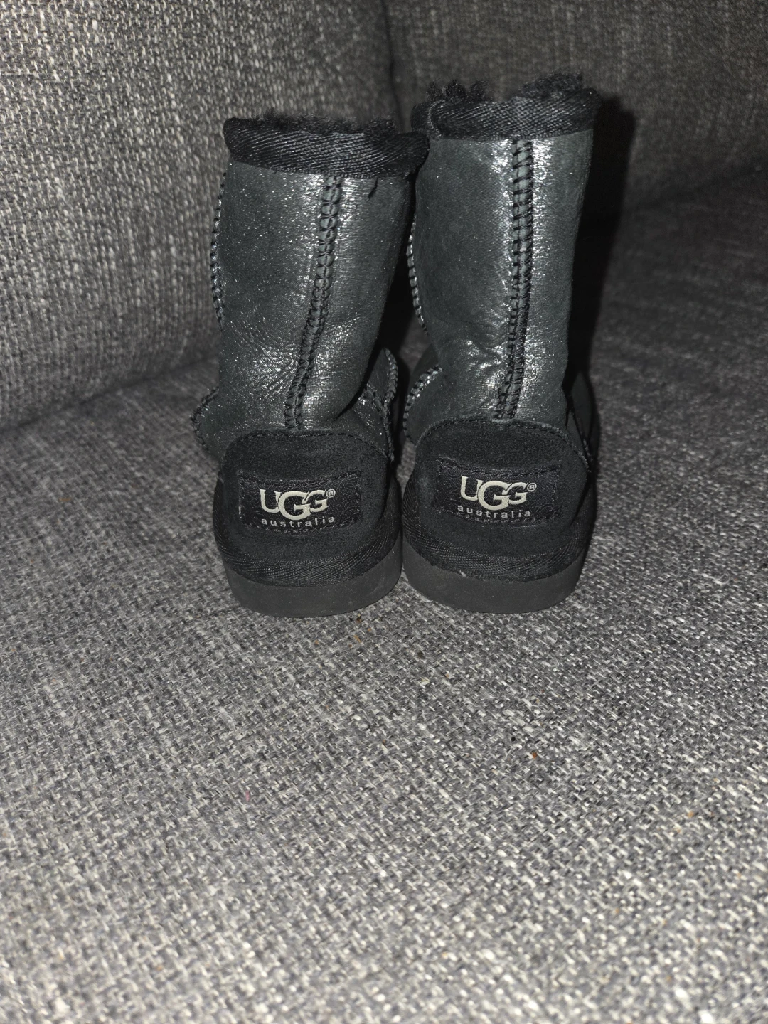 Ugg Australia Black Sparkle Boots - photo 3